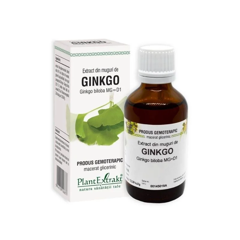 Extract Din Muguri De Ginkgo, 50 Ml
