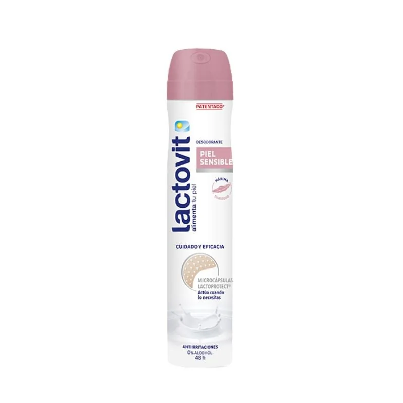 Lactovit Deodorant Sensitive Pentru Piele Sensibilă, 200 Ml