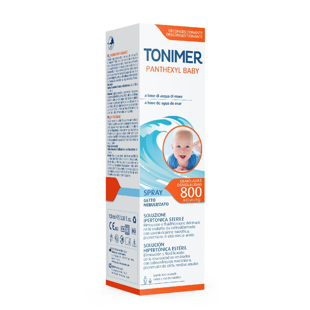 Spray Nazal Hipertonic Pentru Copii, Panthexyl Baby, 100 Ml, Tonimer