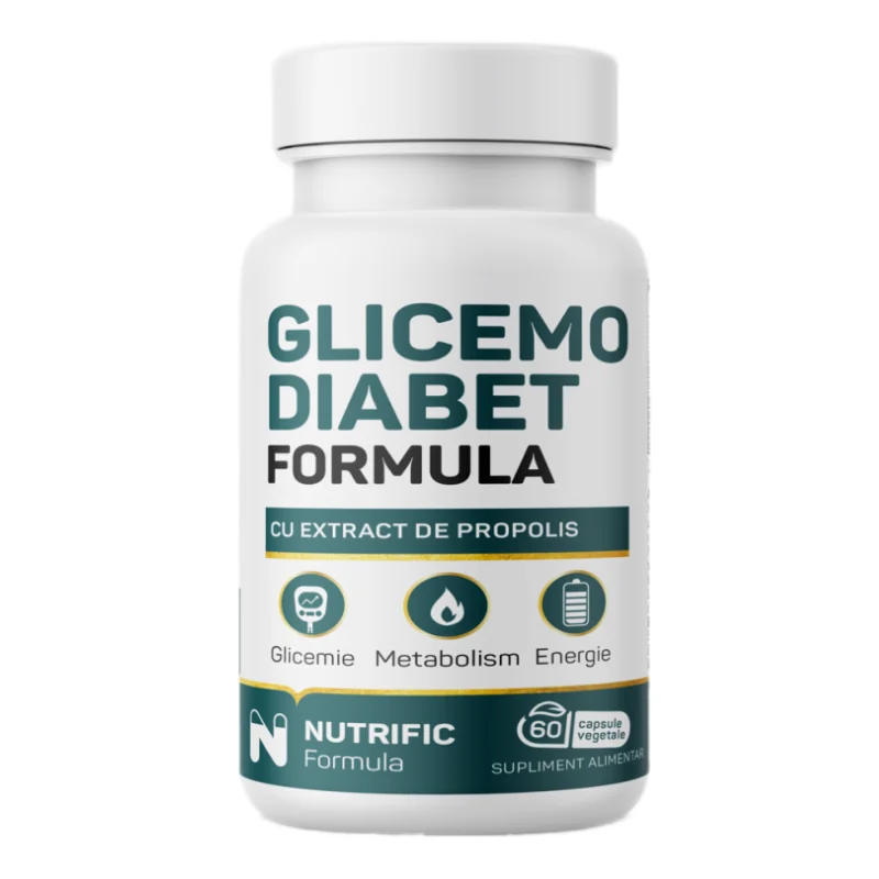 Glicemo Diabet Formula, 60 Capsule, Nutrific