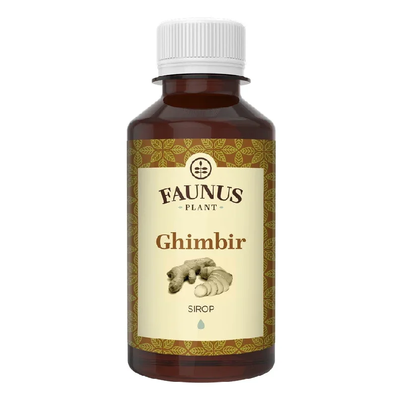 Sirop Ghimbir, 200 ML, Faunus Plant