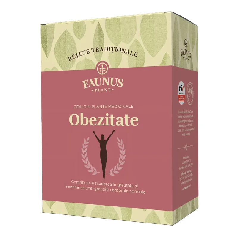 Ceai Obezitate Retete Traditionale 180 G, Faunus Plant