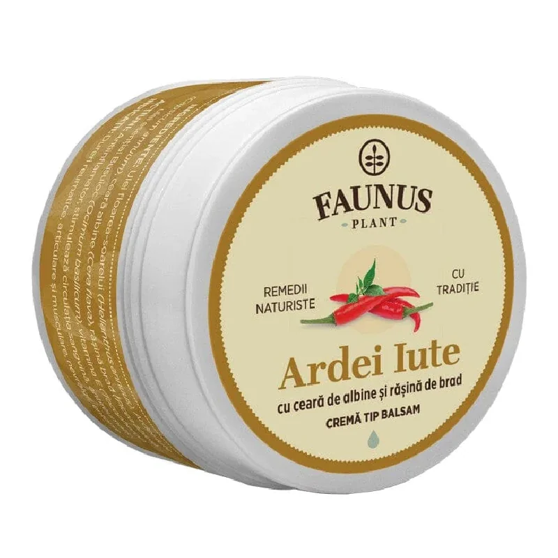 Unguent Ardei Iute, 50 Ml, Faunus Plant