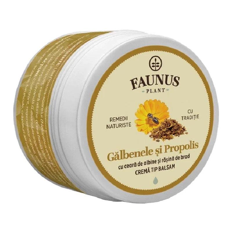 Unguent Galbenele Si Propolis, 50 Ml, Faunus Plant