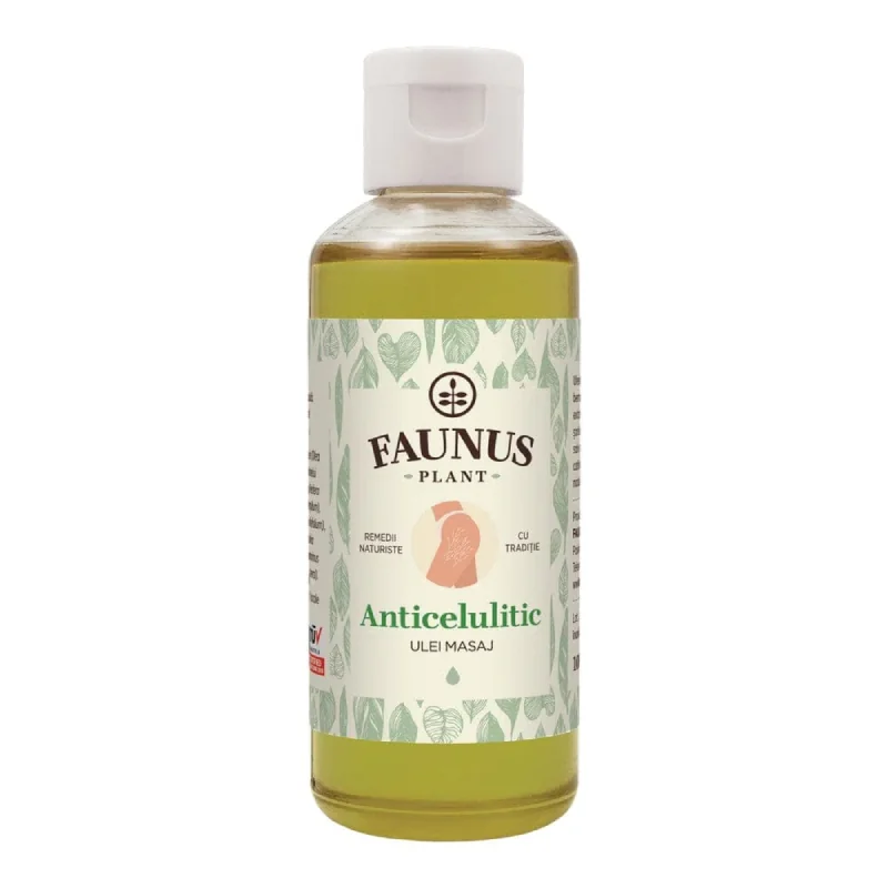 Ulei Masaj Anticelulitic 100 Ml, Faunus Plant