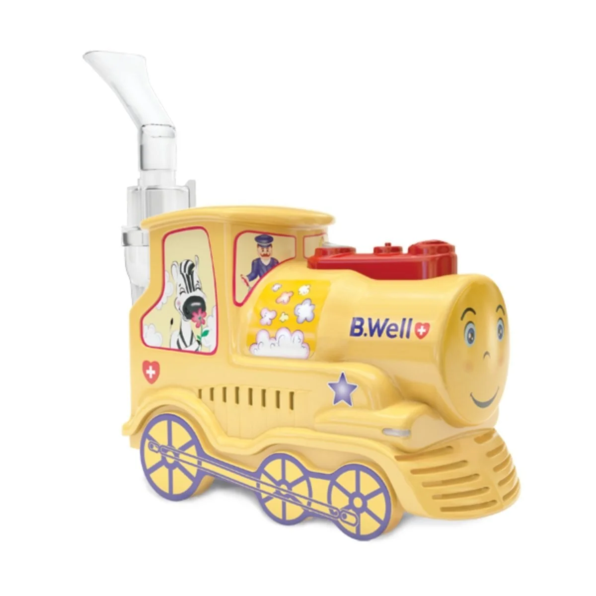 Nebulizator Cu Compresor Forma Trenulet PRO-115, B.Well