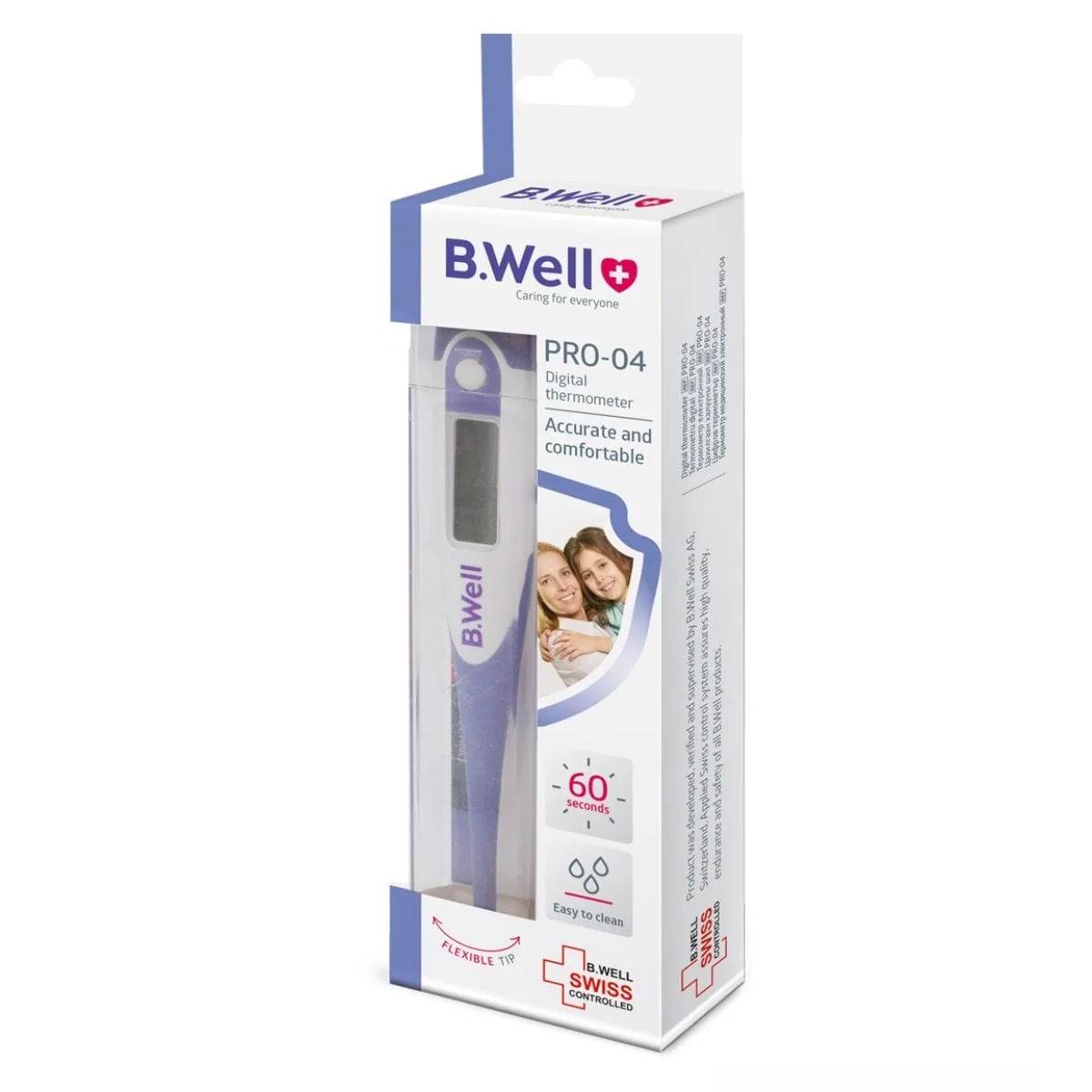 Termometru Digital Cap Flexibil, Pro-04, B.Well