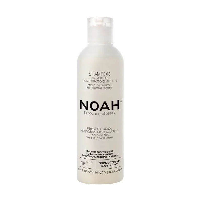Noah Sampon Natural Anti-Yellow Cu Extract De Afine, 1.9, 250 Ml