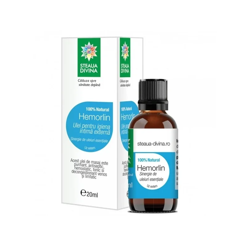 Hemorlin Ulei Masaj Local, 20 Ml, Steaua Divina