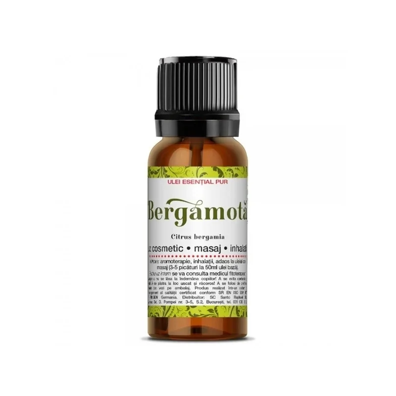 Ulei Esential De Bergamota, 10 Ml, Steaua Divina