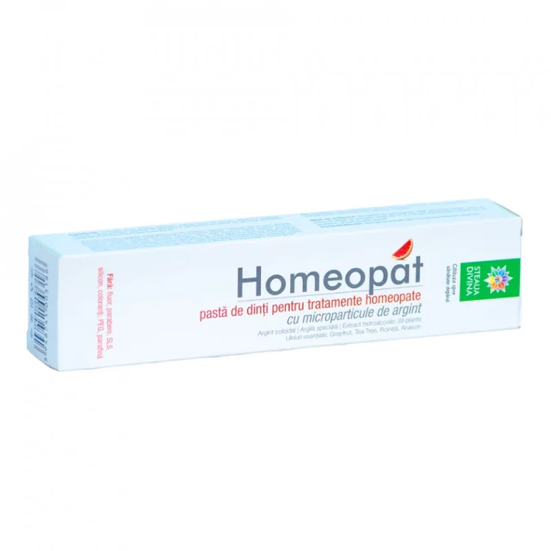 Pasta De Dinti Santoral Homeopat, 100 Ml, Steaua Divina