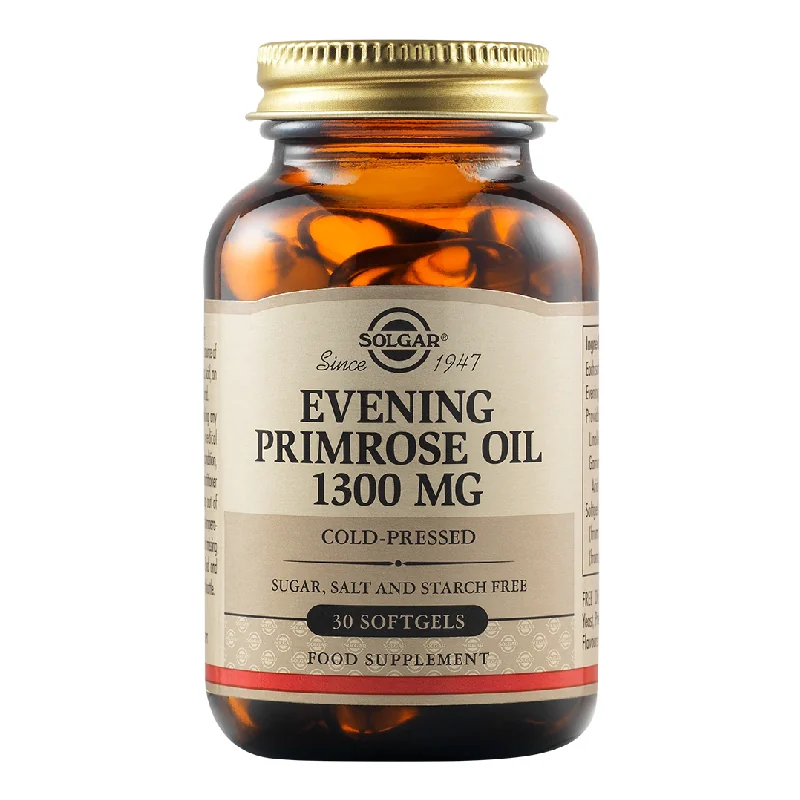 Evening Primrose Oil 1300 Mg, 30 Capsule, Solgar
