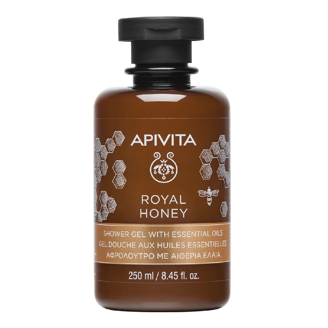 Gel De Dus Miere Royal Honey, 250 Ml, Apivita