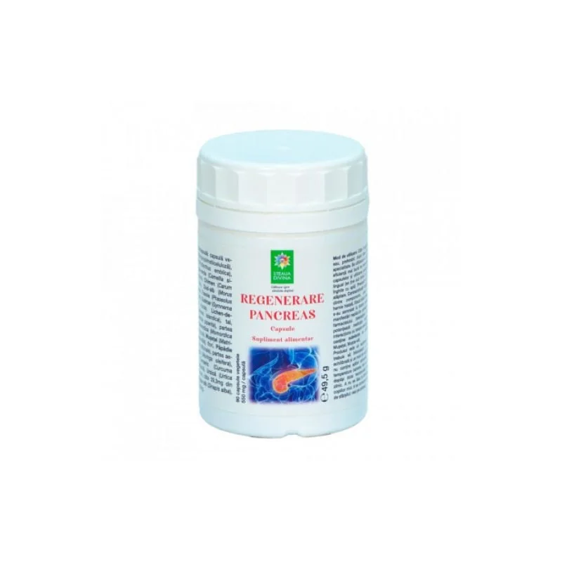 Steaua Divina Regenerare Pancreas, 90 Capsule