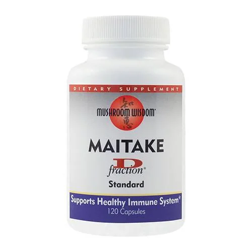 Maitake D-Fraction Mushroom Wisdom, 120 Capsule, Secom
