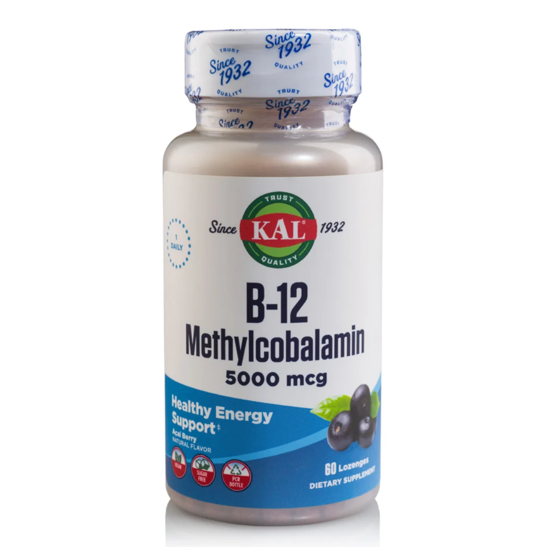 Secom B-12 Methylcobalamin 5000 Mcg, 60 Comprimate Supt