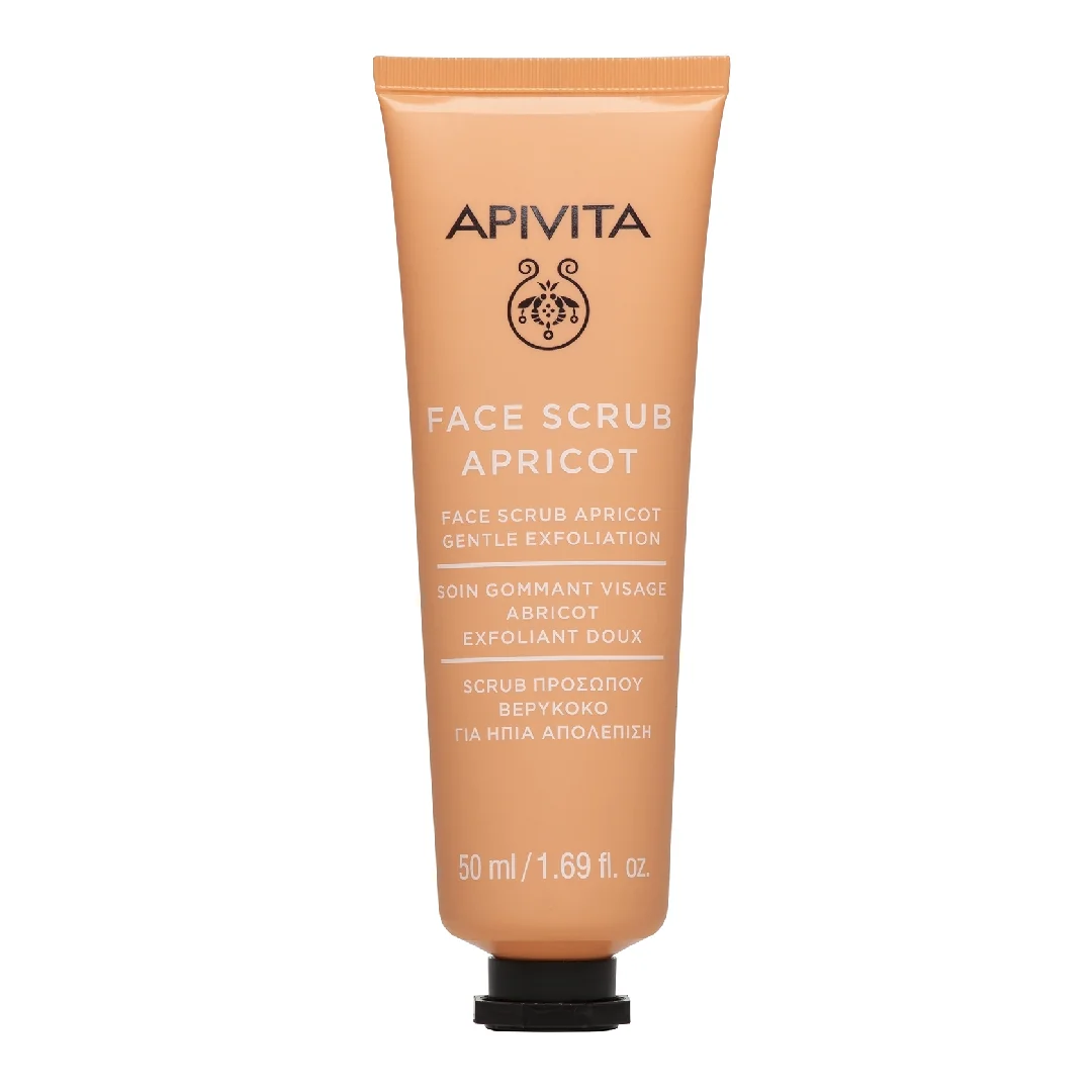 Masca Pentru Exfoliere Delicata Cu Extrag De Caise, 50 Ml, Apivita