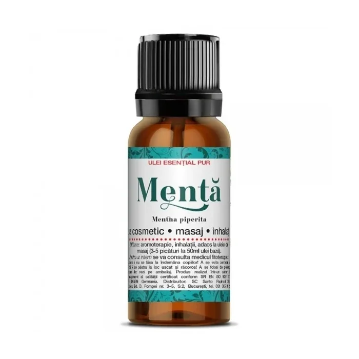 Ulei Esential De Menta, 10 Ml, Steaua Divina