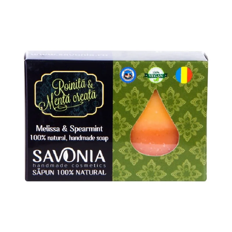 Sapun Natural Roinita Si Menta Creata, 90g, Savonia