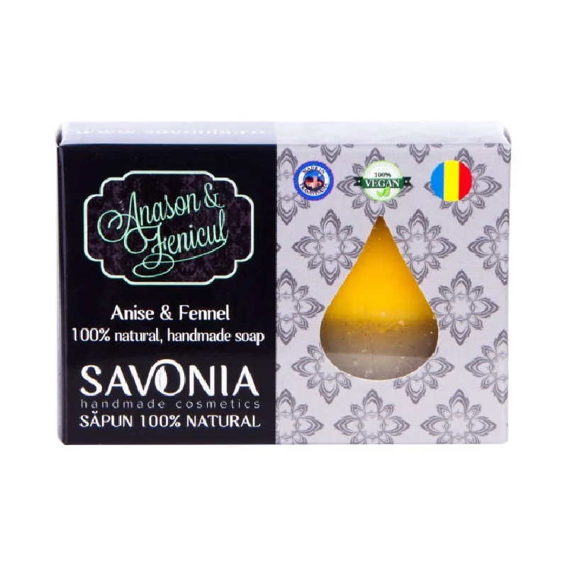 Sapun Natural Anason Si Fenicul, 90G, Savonia