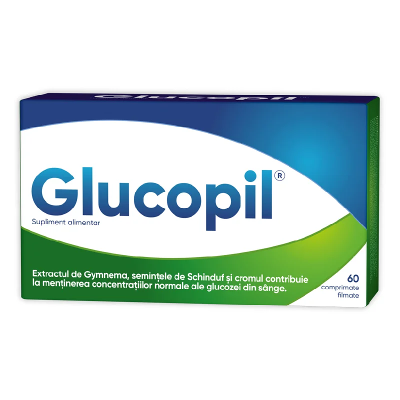 Glucopil, 60 Comprimate, Zdrovit