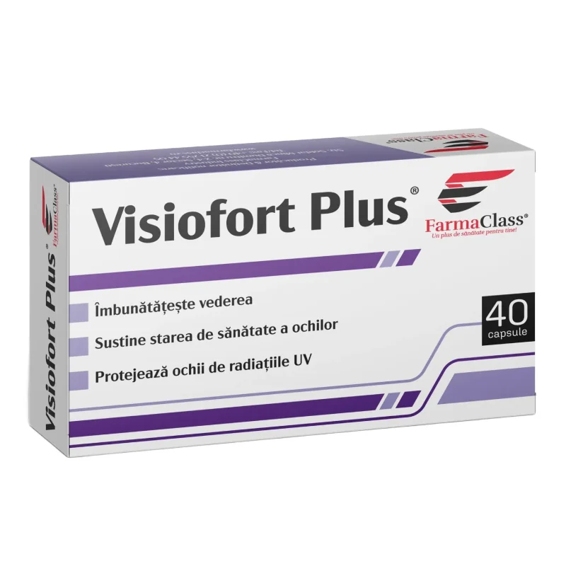 Visiofort Plus, 40 Capsule, FarmaClass