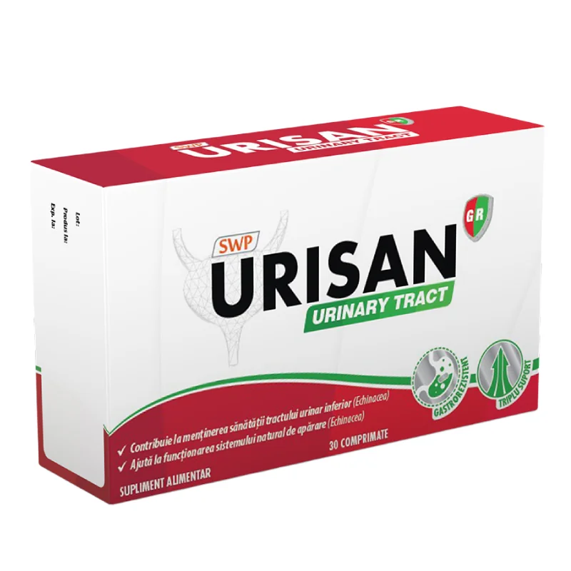 Urisan GR Urinary Tract, 30 Comprimate, Sun Wave Pharma