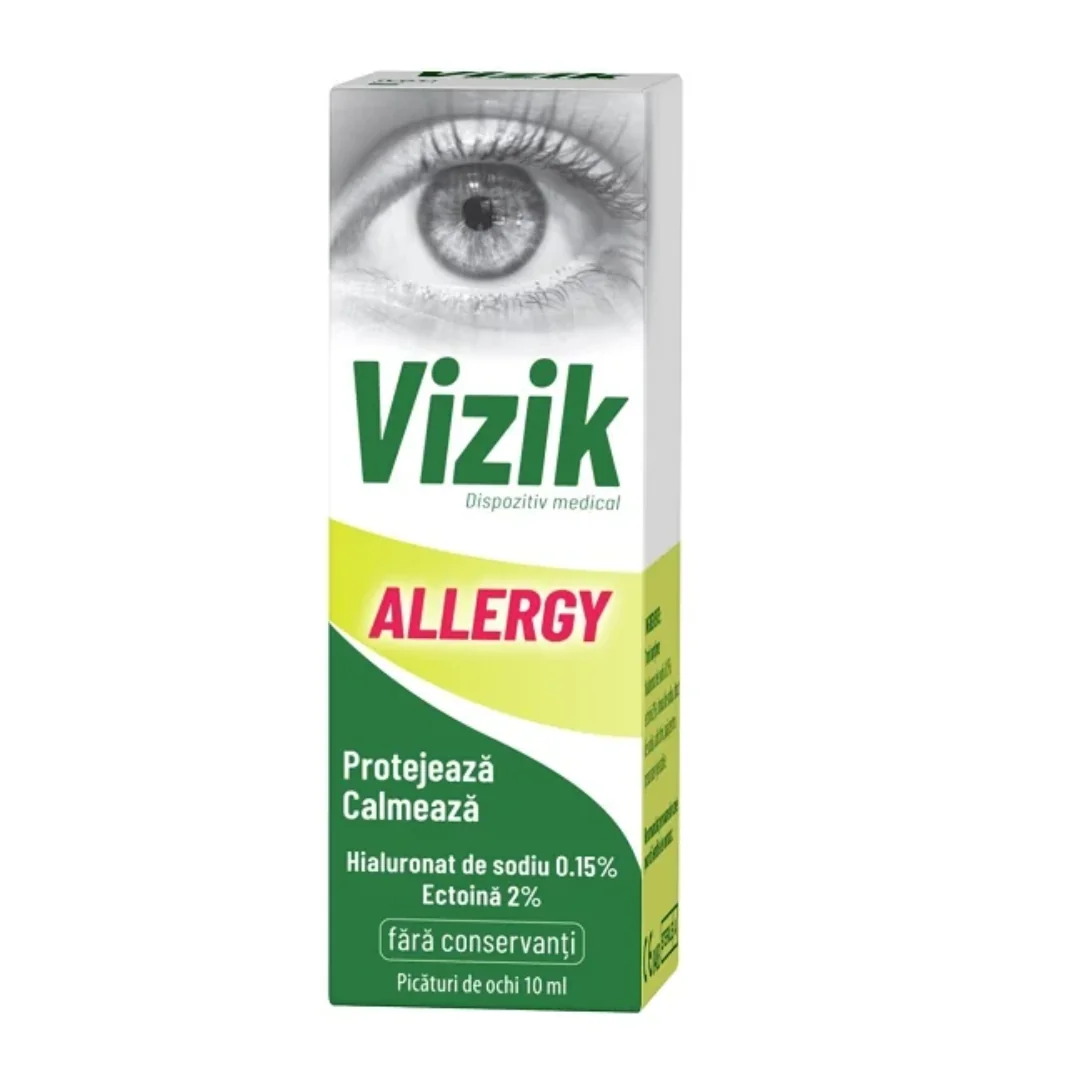 Picături Pentru Ochi Vizik Allergy, 10 Ml, Zdrovit
