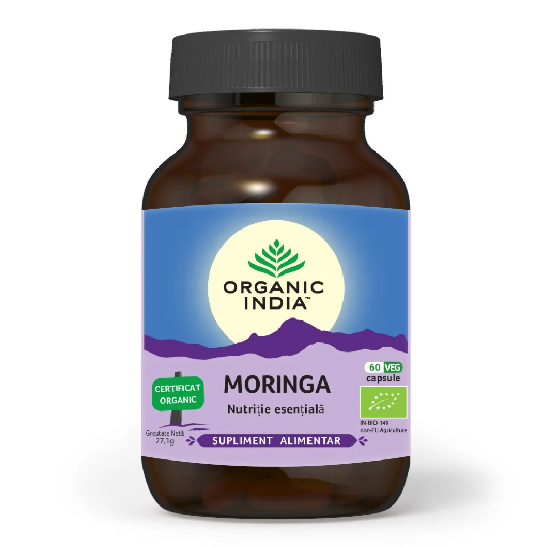 Moringa, 60 Capsule, Organic India