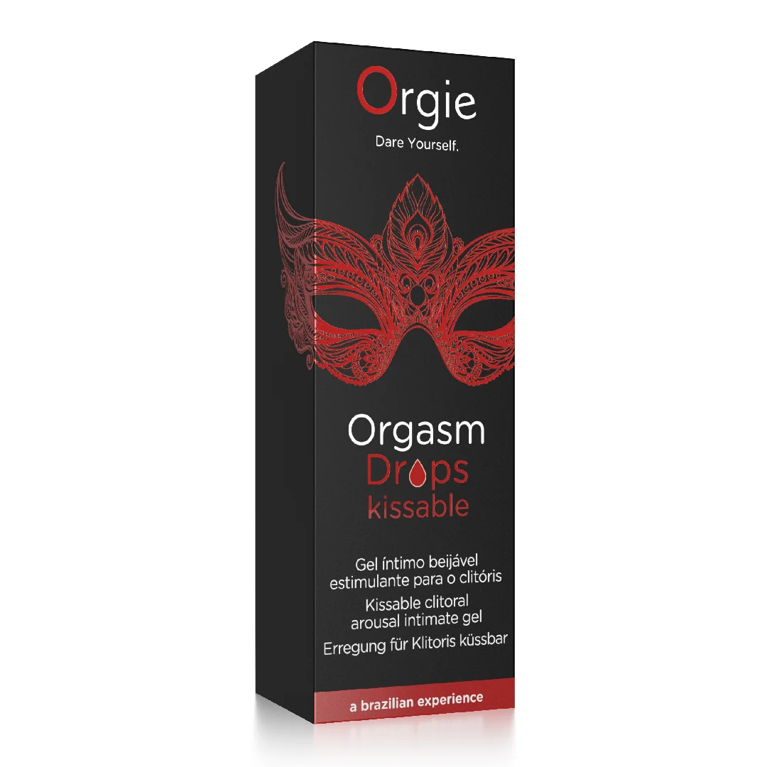 Orgasm Drops Kissable Gel Stimulare Clitoris, 30 Ml, OrgIE