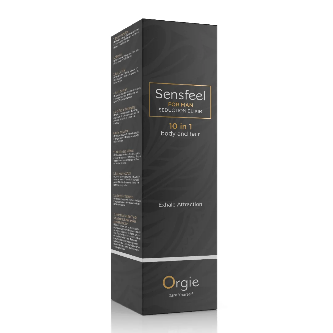 Lotiune Elixir De Seductie Sensfeel For Man Seduction, 200 Ml, Orgie