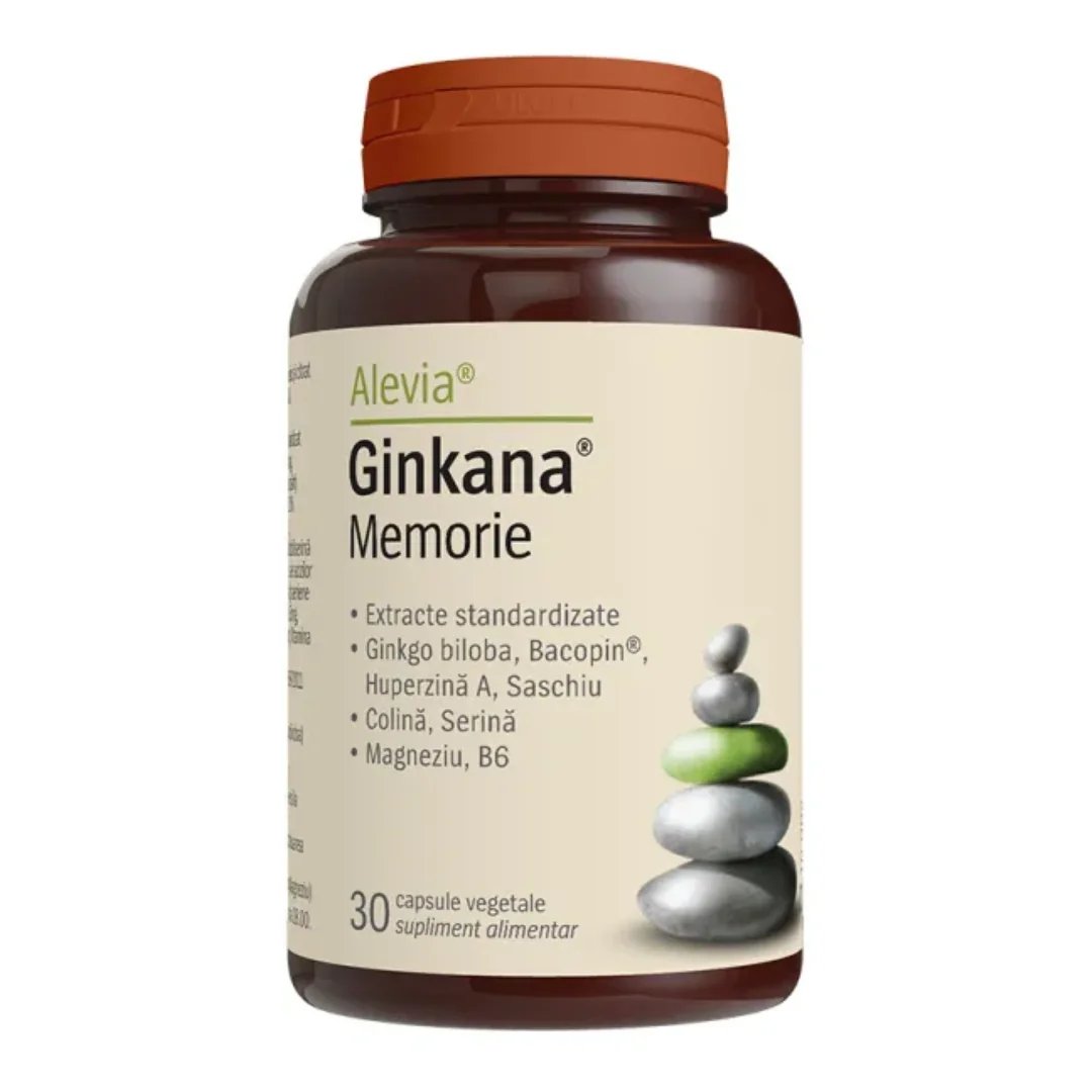 Ginkana Memorie, 30 Capsule, Alevia