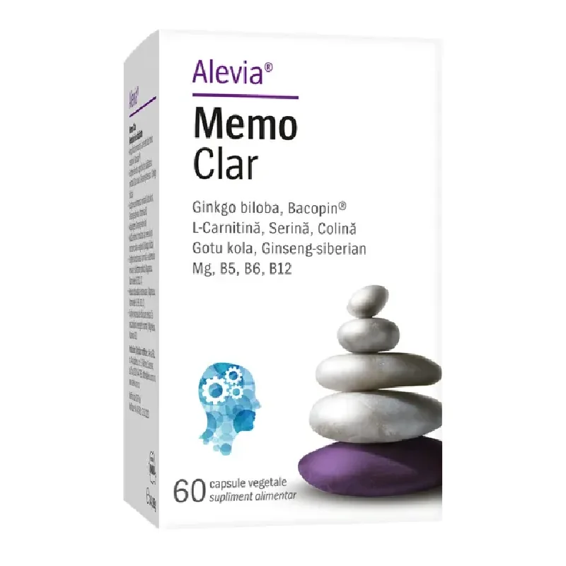 Memo Clar, 60 Capsule, Alevia