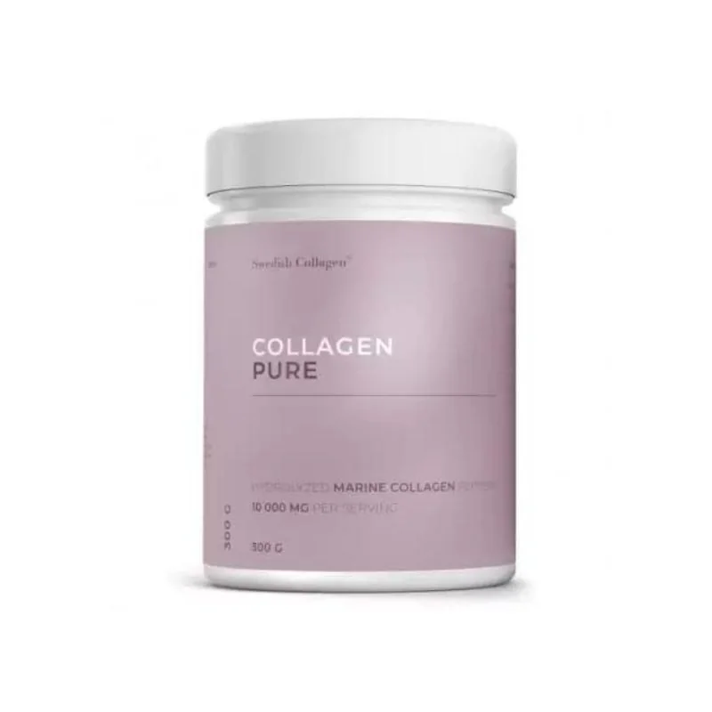 Colagen Marin Hidrolizat Pulbere Cu 10.000 Mg Collagen Pure, 300 G, Swedish Collagen