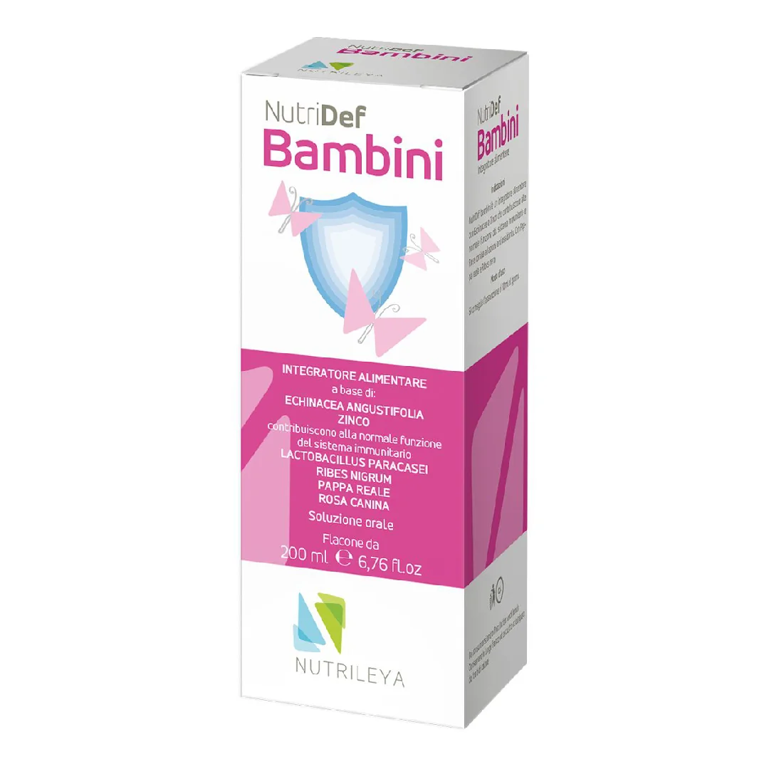 Sirop Pentru Copii NutriDef Bambini, 200ml, Nutrileya
