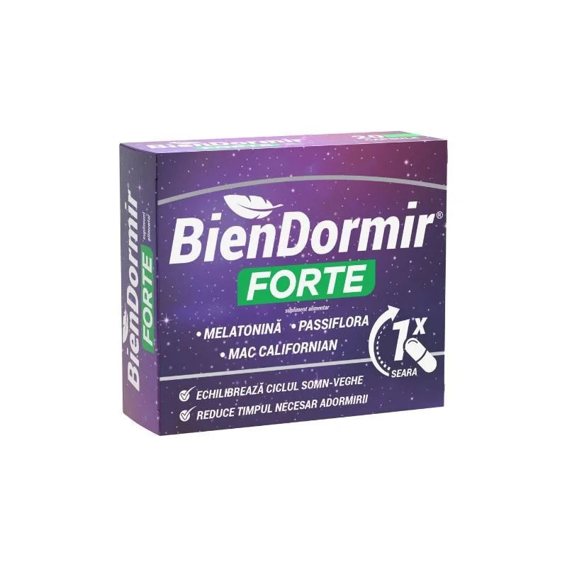 Bien Dormir Forte, 20 Capsule, Fiterman Pharma