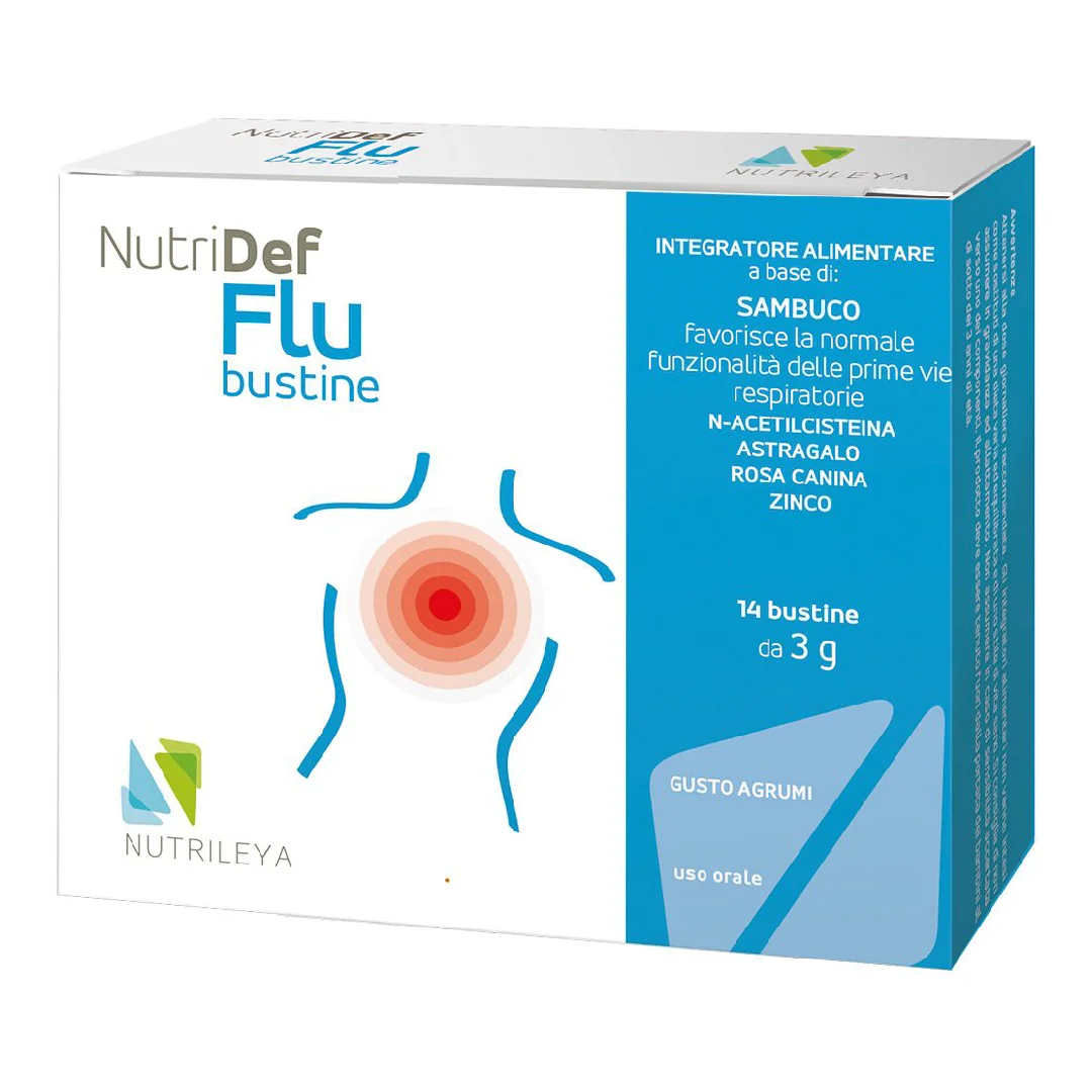 NutriDef Flu Bustine, 14 Plicuri, Nutrileya