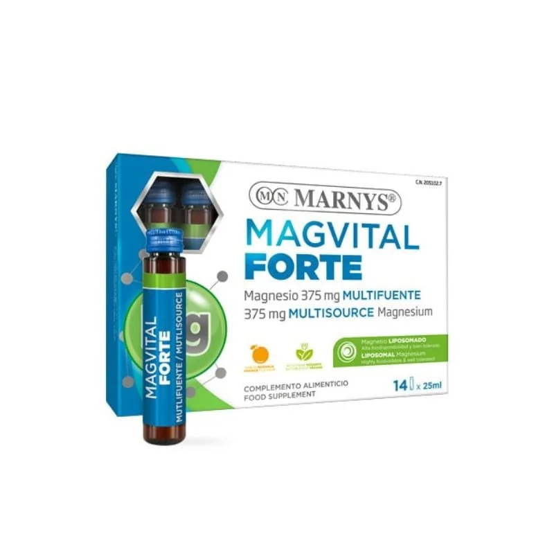 Marnys Magvital Forte Lipozomal, 14 Fiole