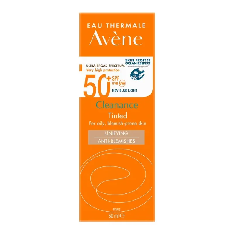 Crema Nuantatoare Cu Spf50+Triasorb Cleanance, 50 Ml, Avene