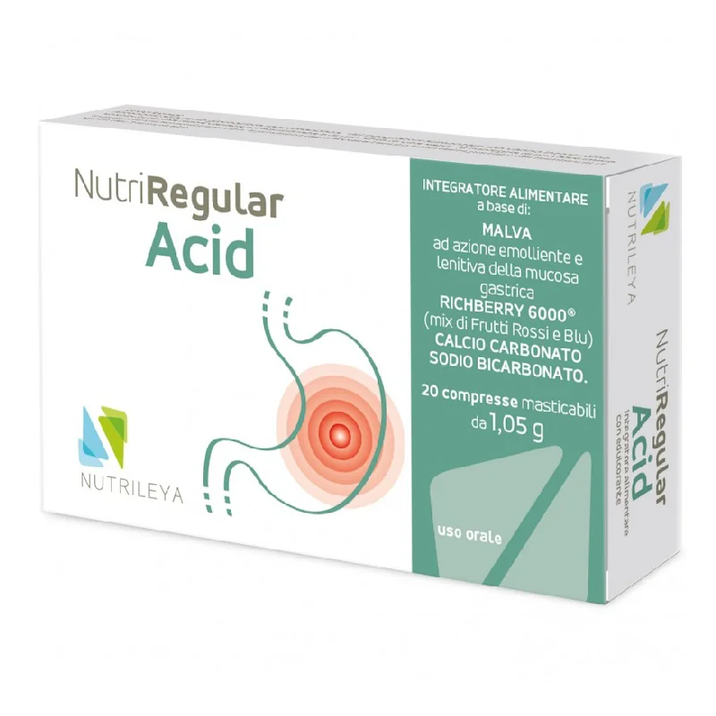 Nutriregular Acid, 20 Capsule, Nutrileya