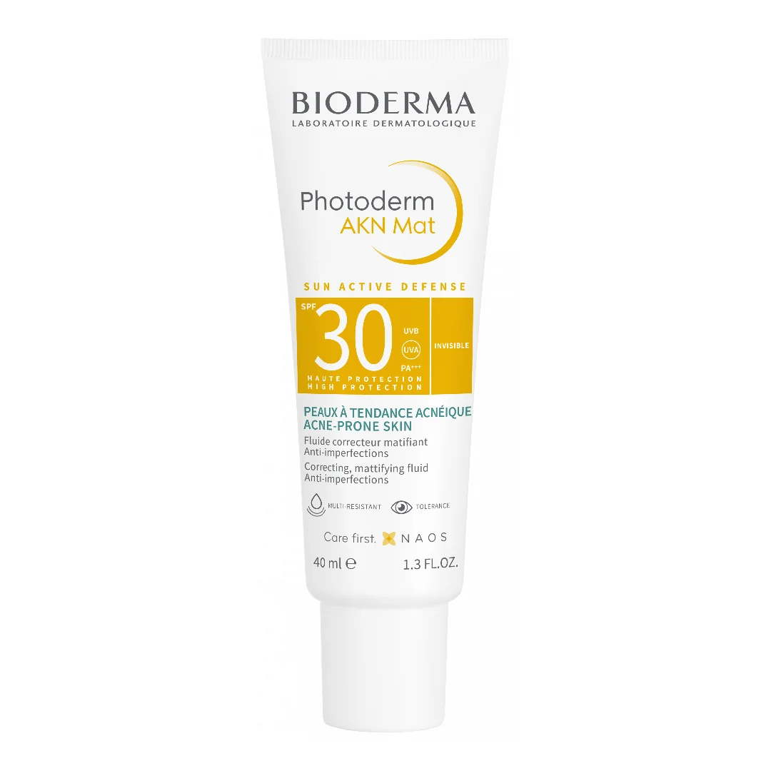 Fluid Matifiant Si Corector Photoderm Akn Mat, Spf30, 40 Ml, Bioderma
