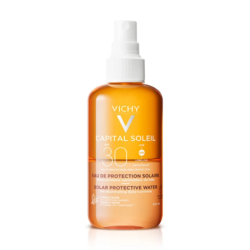 Apa De Protecție Solară Spf30 Capital Soleil, 200 Ml, Vichy