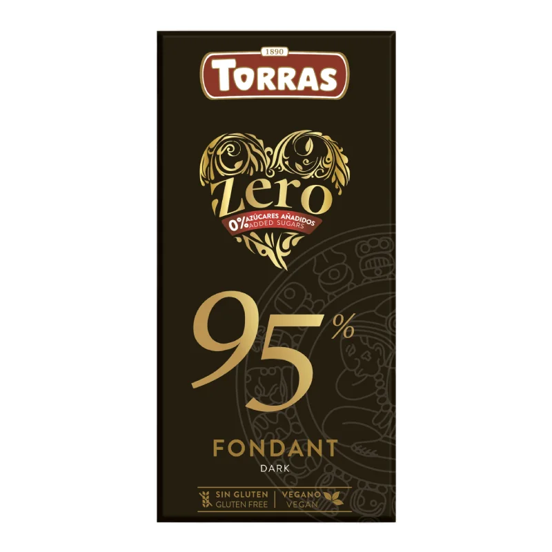 Ciocolata Cu 95% Cacao, 75g, Torras