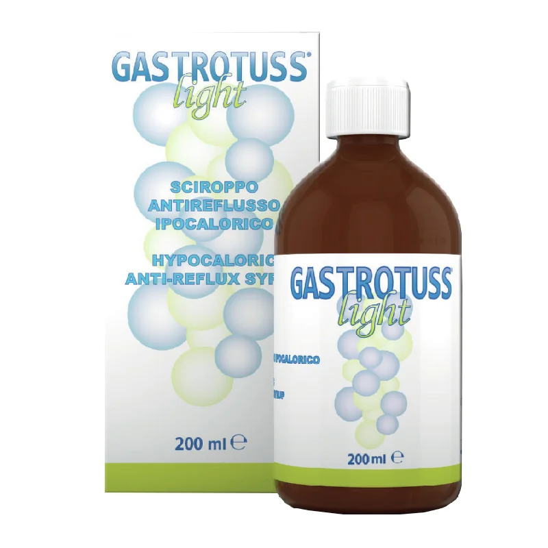 Sirop Anti-Reflux Gastrotuss Light, 200 Ml, DMG Italia