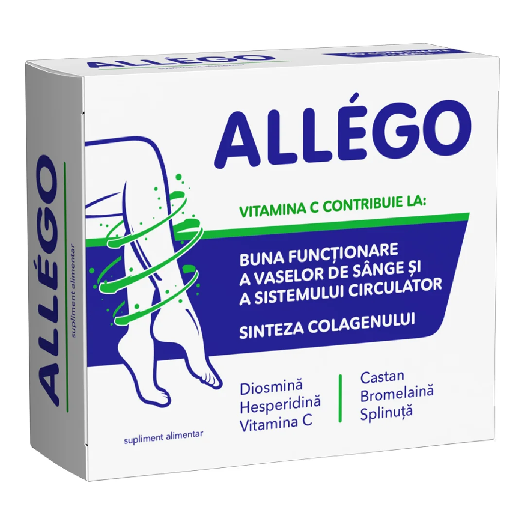 Allego, 30 Comprimate Filmate, Fiterman