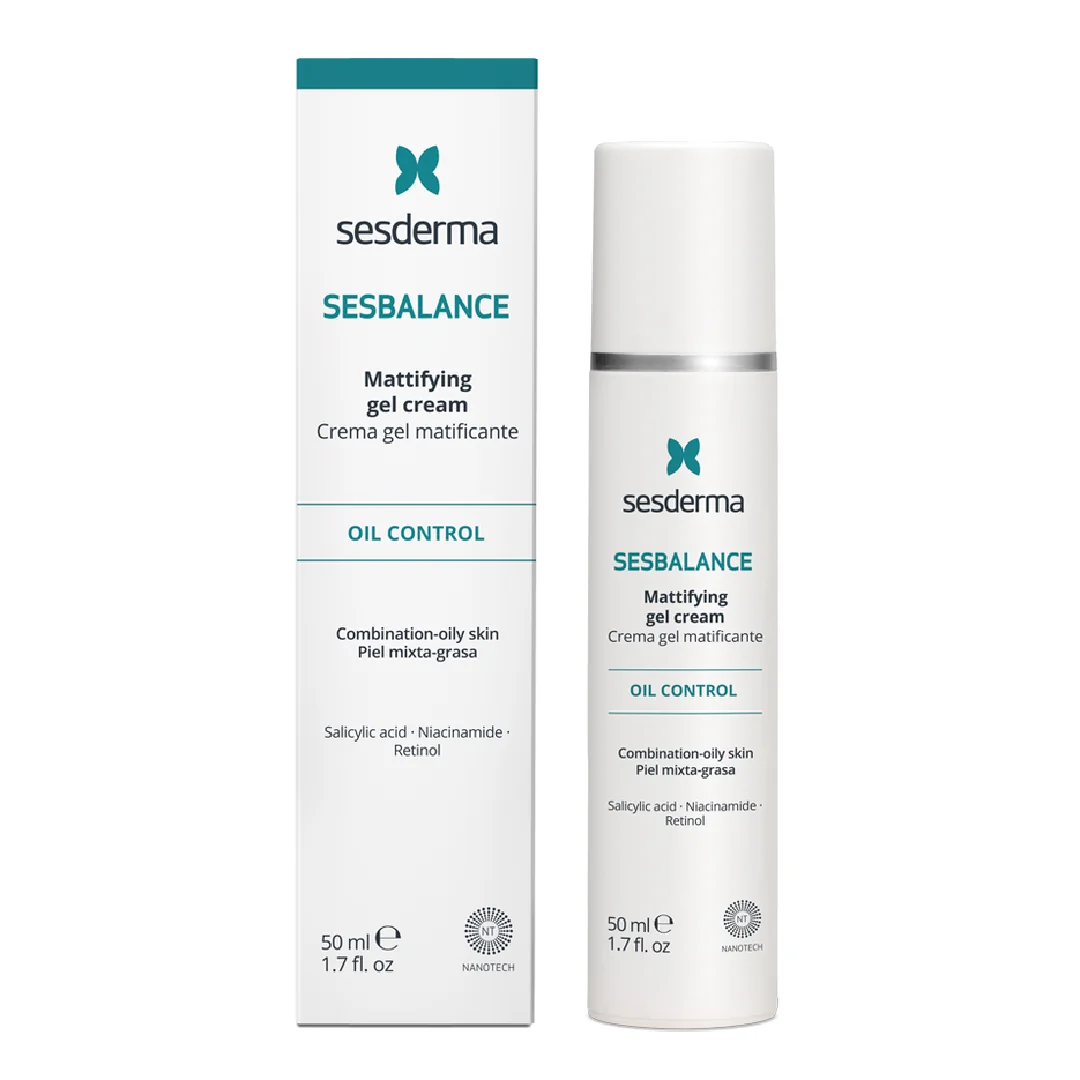 Gel-Crema Matifiant Pentru Tenul Mixt Si Gras Sesbalance 50 Ml Sesderma