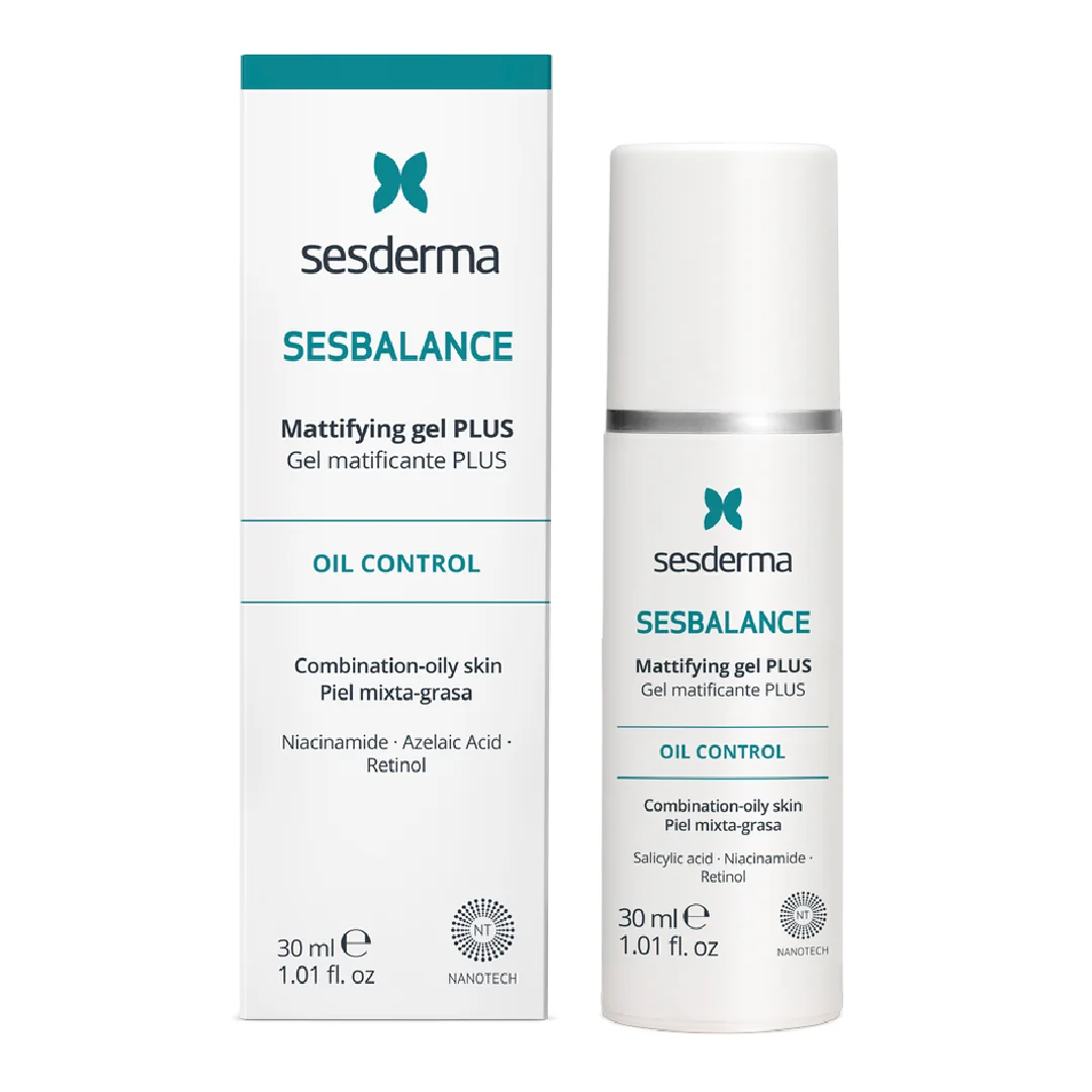 Gel Matifiant Plus, Pentru Ten Mixt Și Gras Sesbalance, 30 Ml, SESDERMA