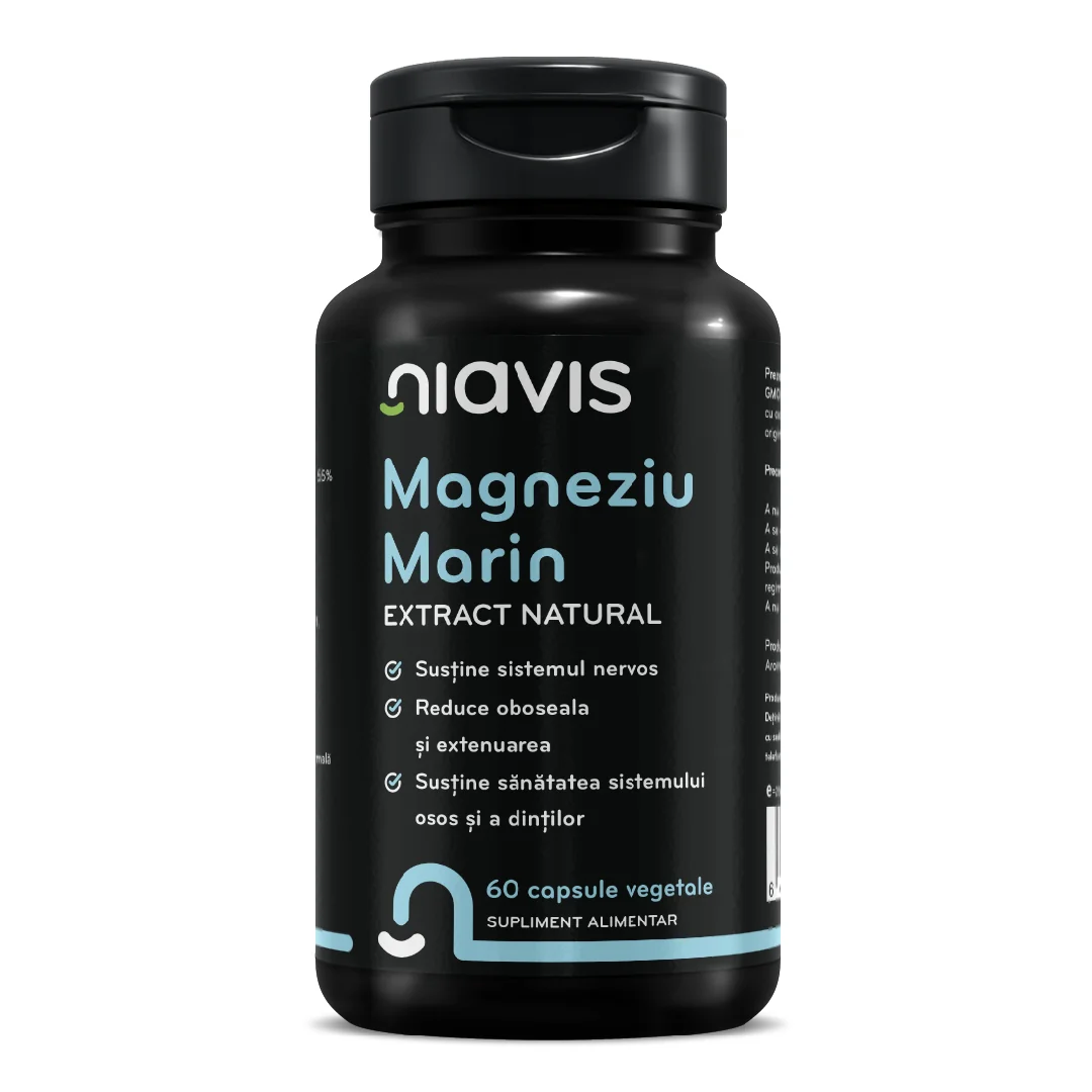 Extract Natural De Magneziu Marin, 60 Capsule, Niavis