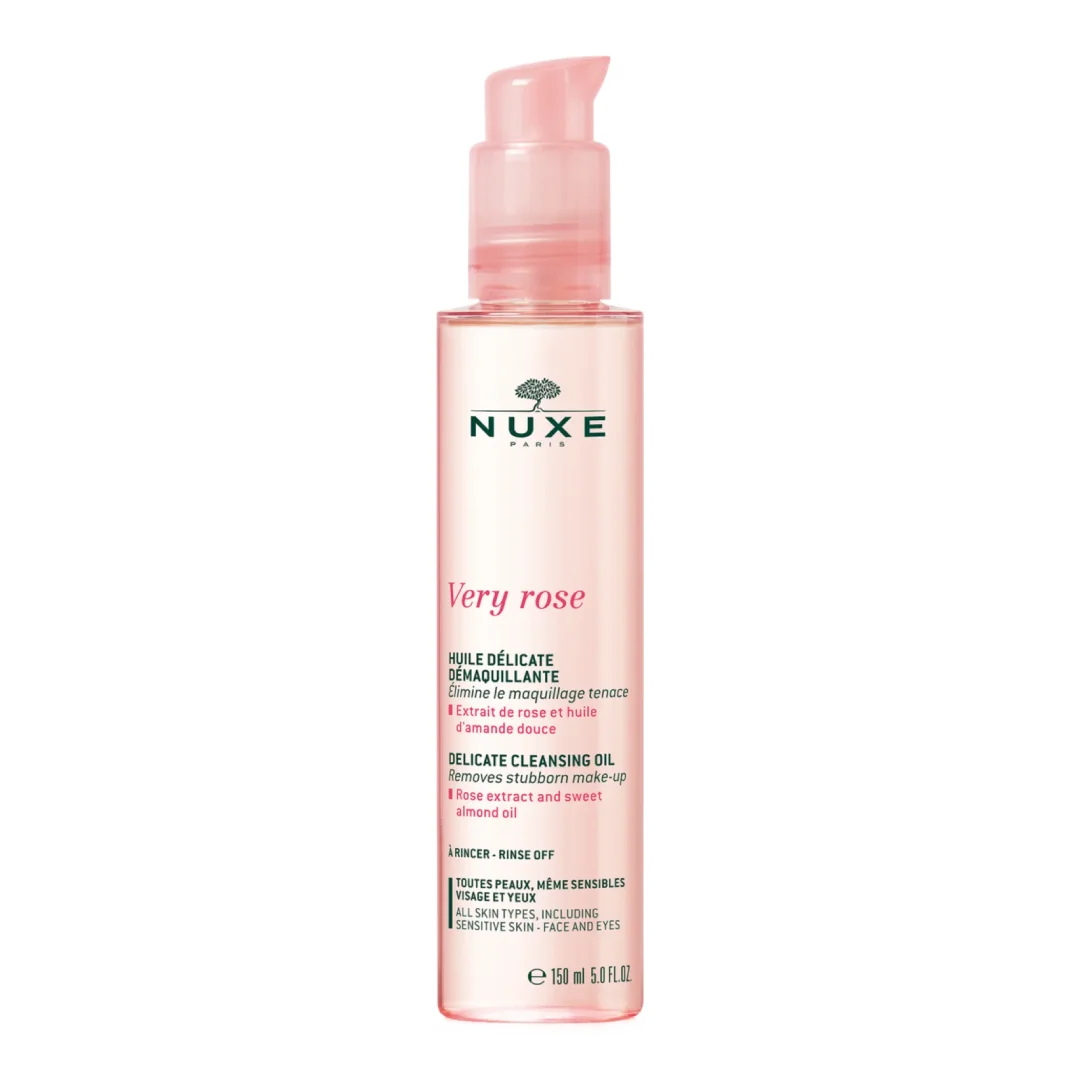Ulei Delicat De Curatare Very Rose, 150 Ml, Nuxe