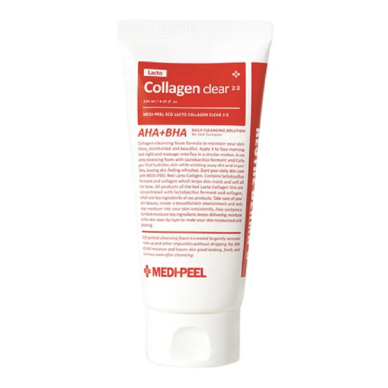 Spuma Curatare Cu Red Lacto Colagen, 120Ml, Medi-Peel